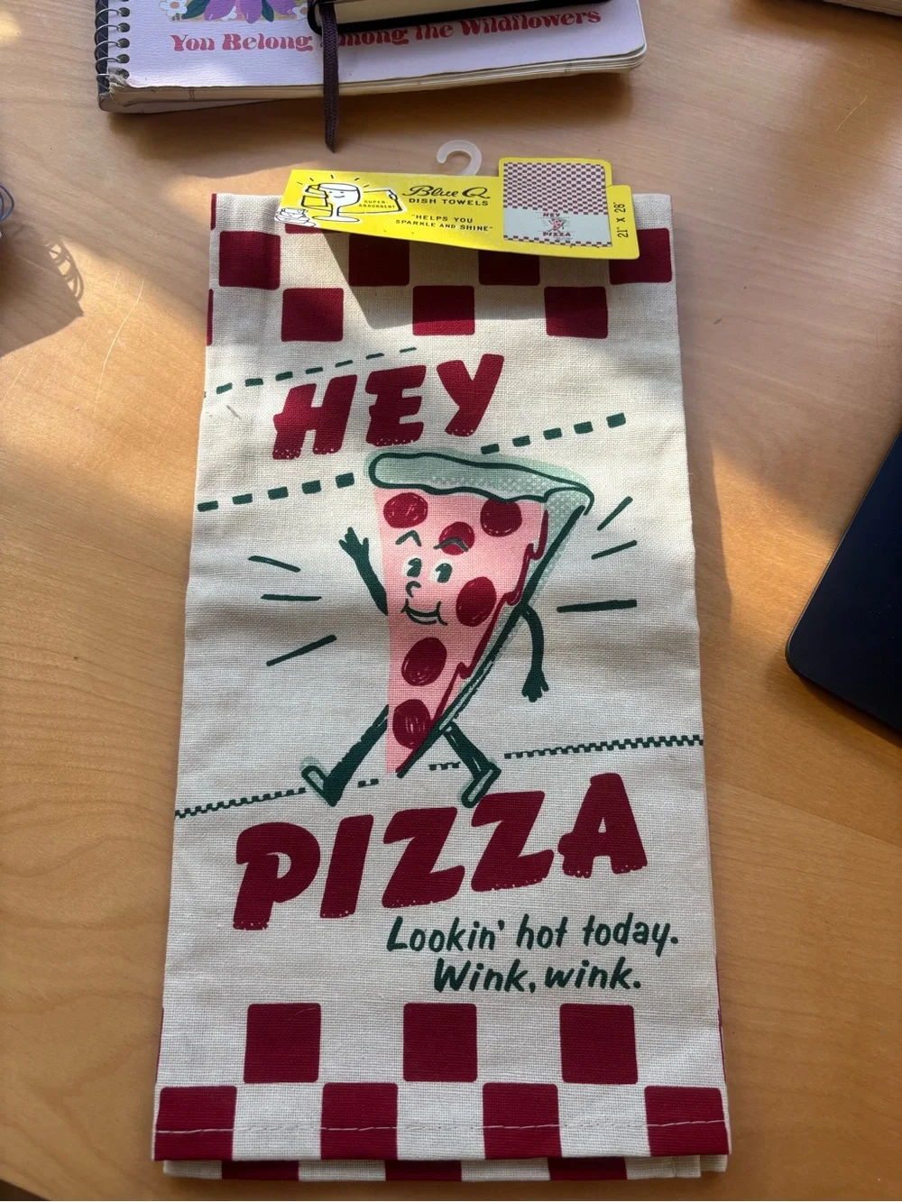 Blue Q Pizza Dish Towel